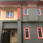 A finished 3 bedroom duplex with 3 toilets on a tarred street at Ikot abasi st, Uyo Aks with modern features. Selling at 50million(asking)