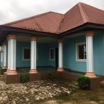 A fully detached 4 bedroom bungalow at Osongama estate Uyo Akwa Ibom state for sale. Fenced & gated on a tarred street. Amount: 40million.