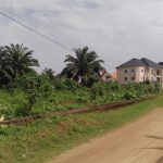 Land measuring 4458.553 sqm for sale at Shelter Afrique Extension Uyo Akwa Ibom, selling for ₦70M. Available for inspection and purchase